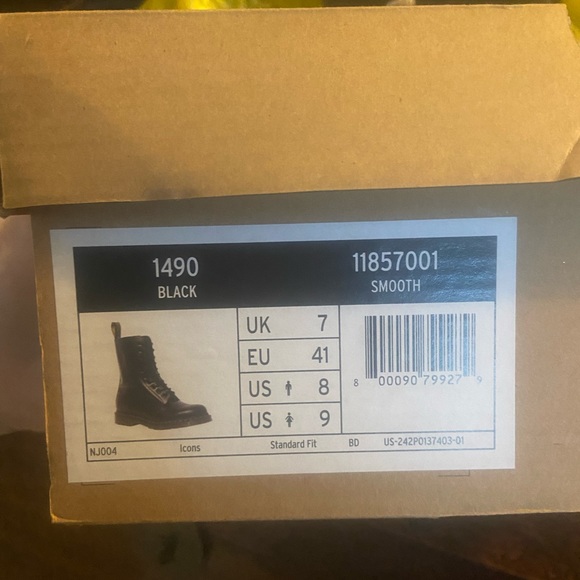 1490 smooth black boots - Picture 5 of 5